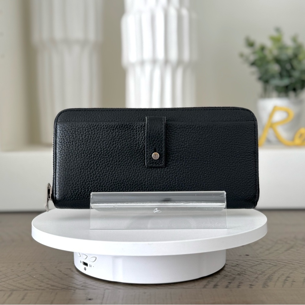 Yves Saint Laurent YSL Long Wallet - Black